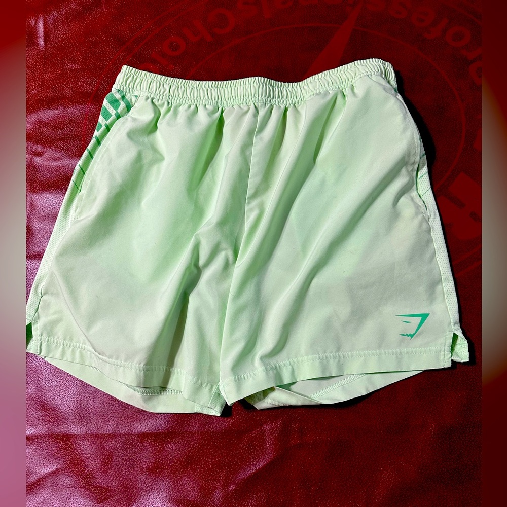 Gymshark Workout Shorts Lime Green